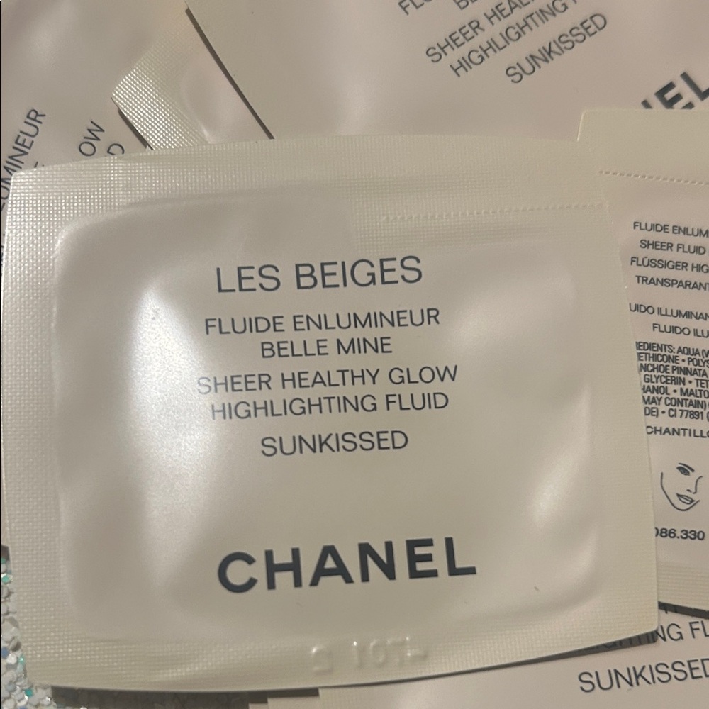 CHANEL Le Beige Highlighter Sunkissed  x 7 - Picture 2 of 4